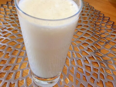 牛乳多め優しい味！リピートしたいバナナジュース